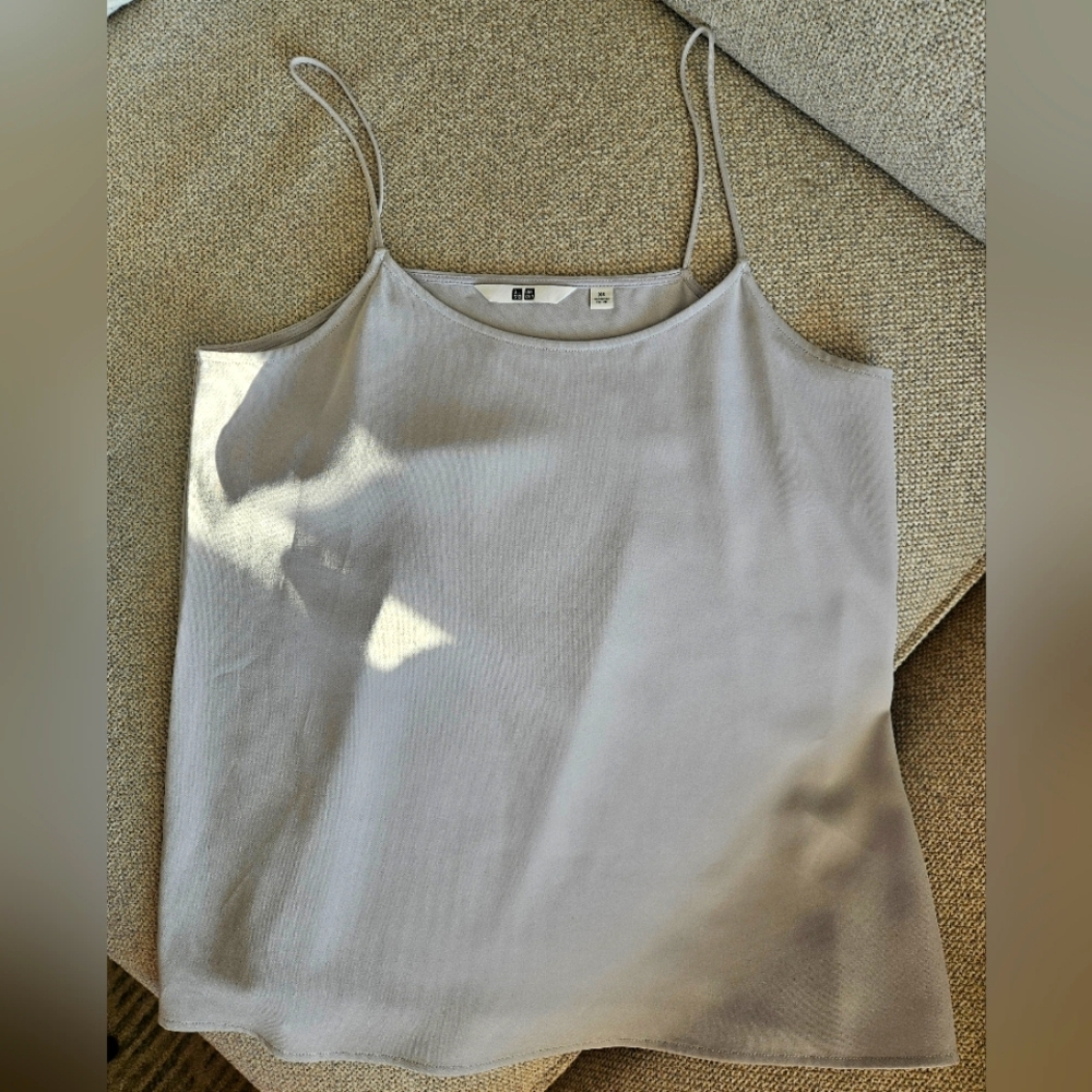 Uniqlo Light Grey Camisole Top
